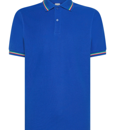 polo tricolore royal